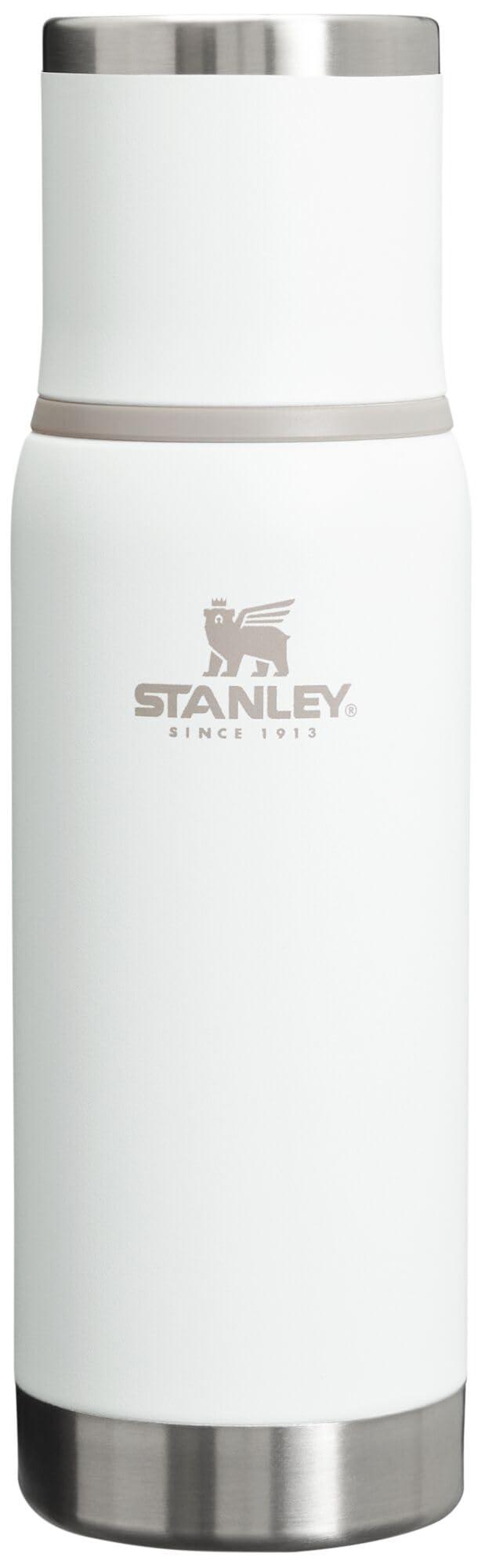 Stanley Adventure-To-Go Vacuum Bottle 17 oz | Wide Mouth with Leakproof Cup Lid | Keep Drinks Hot or Cold | Packable for Travel | Insulated Stainless