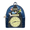 Loungefly Disney Peter Pan Glow Clock Mini Backpack