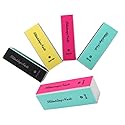 Nail Buffer, Nail Buffer Block, Nail Files and Buffers 4 Way Nail Buffer and Shine Kit - 4 Step Mini Natural Nail Polisher Sanding File Block
