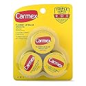Carmex Medicated Lip Balm Jars, Lip Protectant - Pack of 3