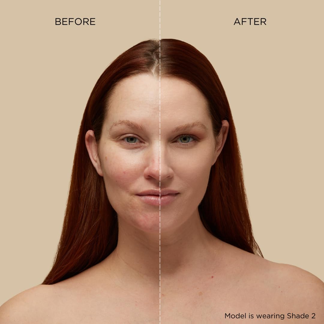 Sigma Beauty Skin Perfector Hydrating Tint (2 - Light Beige Tint) - Skin Tint Foundation for Lightweight, Buildable Coverage, With Hyaluronic Acid, Niacinamide Serum, and More