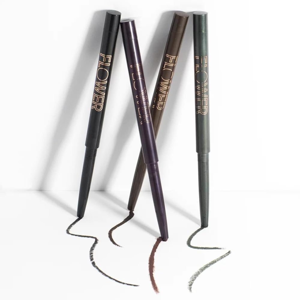 FLOWER BEAUTY By Drew Barrymore Forever Wear Long Wear Eyeliner - Creamy + Fade-Resistant - Pencil Tip + Smudge-Proof - Long-Lasting - Forever