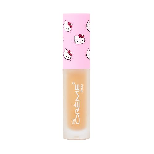 The Crème Shop x Hello Kitty | Kawaii Kiss Moisturizing Lip Oil - Vanilla Mint | Ultra Hydrating Lip Moisturizer | Clear, Lightweight Jelly Gloss