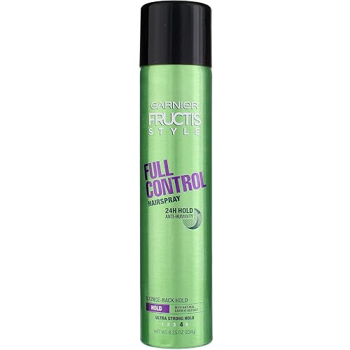 Garnier Fructis Style Full Control Anti-Humidity Hairspray, Ultra Strong Hold 8.25 oz (Pack of 3)