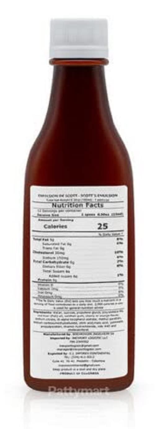 Emulsion Scott Tradicional, 180 ML
