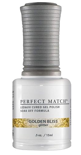 LeChat Perfect Match Gel Polish, Golden Bliss, 0.5 Fl Oz (PMS135) Beauty & Personal Care LECHAT