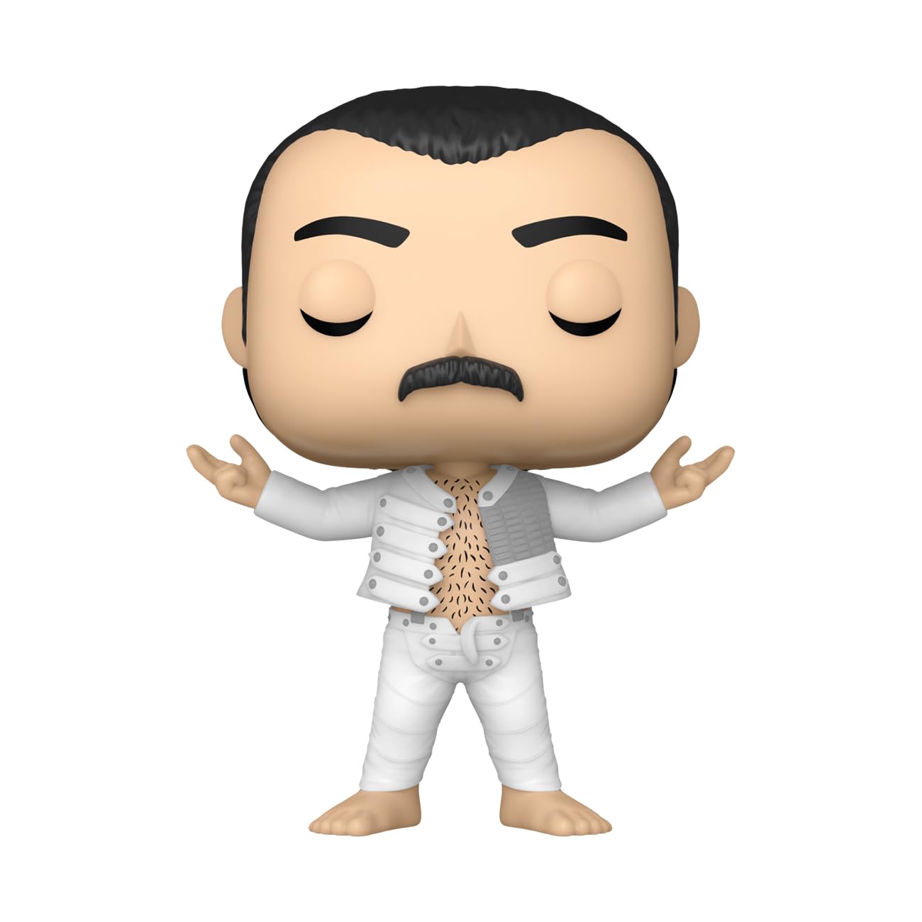 Funko POP! Rocks: Queen - F. Freddie Mercury - (I was Born to Love You) - Collectable Vinyl Figure - Gift Idea - Official Merchandise - for Kids…