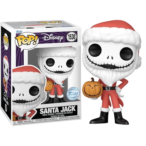 Funko The Nightmare Before Christmas Pop! Disney Santa Jack Vinyl Figure Hot Topic Exclusive MULTI NONE