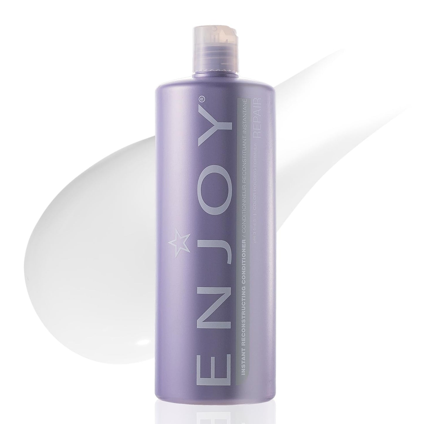 Enjoy Instant Reconstructing Conditioner for Damaged Hair, Lightweight Deep Moisturizing Conditioner with Keratin Amino Acids for Dry, Brittle