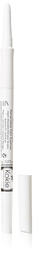 Kokie Cosmetics Retractable Kohl Eyeliner, Pure White, 0.012 Ounce
