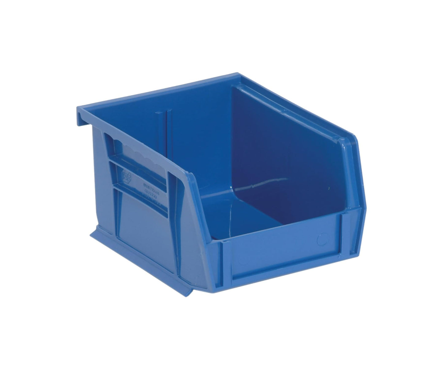 QUANTUM STORAGE SYSTEMS K-QUS210BL-8 8-Pack Ultra-Stack and Hang Bins, 5-3/8" x 4-1/8" x 3", Blue