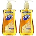 Dial Antibacterial Liquid Hand Soap Gold, 7.5 Fl Oz, Pack of 2
