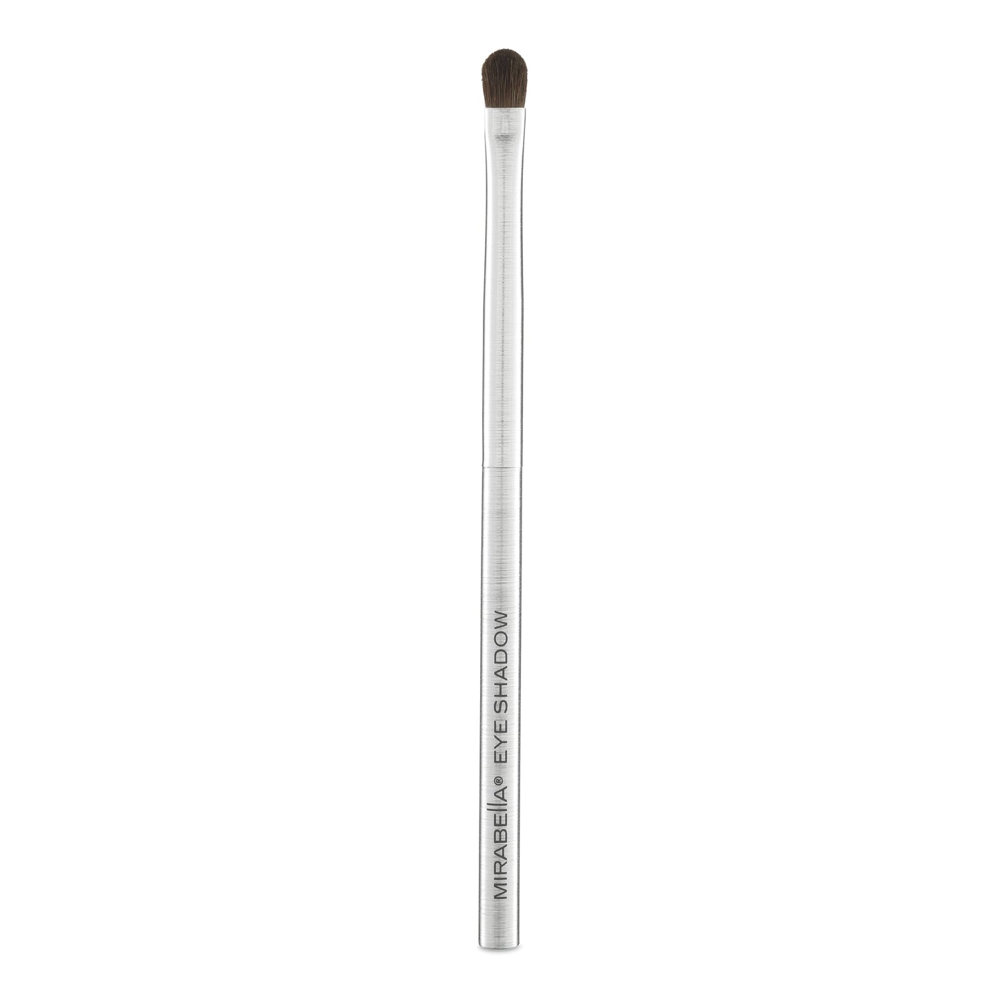 Mirabella Eyeshadow Brush, Premium Professional Makeup Brush Collection, Cruelty-Free Synthetic Bristle Brush with Hand-Sculpted Brushed Aluminum