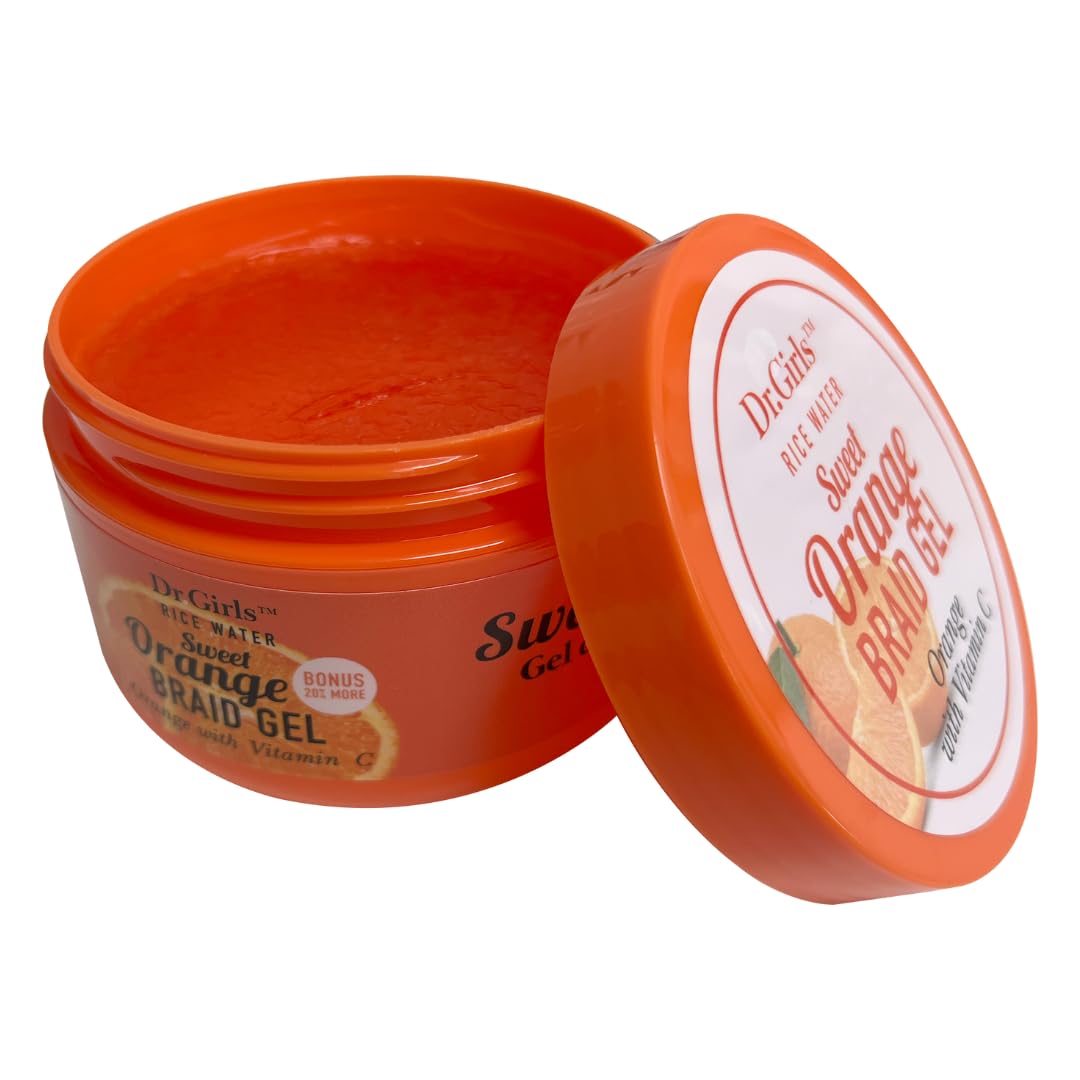 Dr Girls Rice Water Sweet Orange Lock and Twists Braid Gel