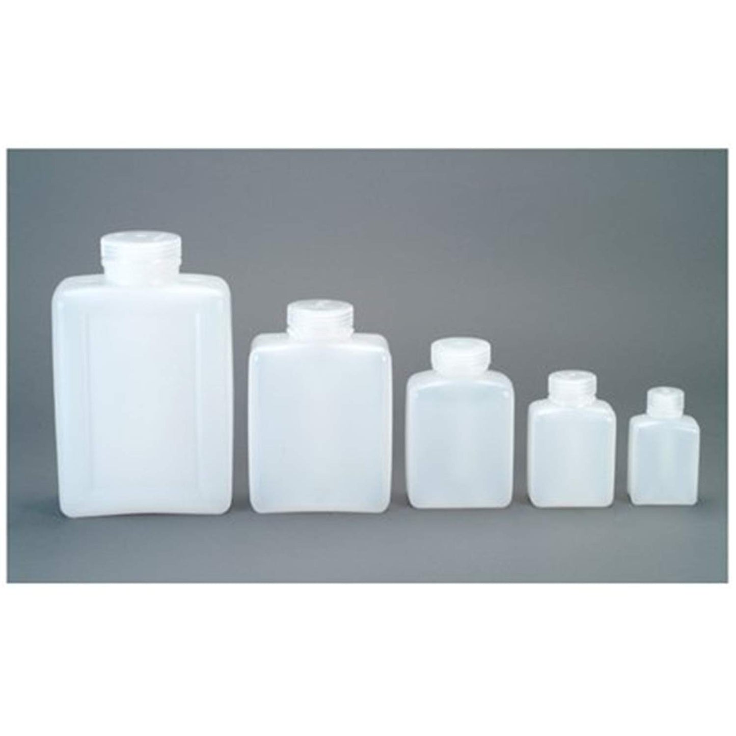 Nalgene HDPE Square Narrow Mouth Bottle (1-Ounce)