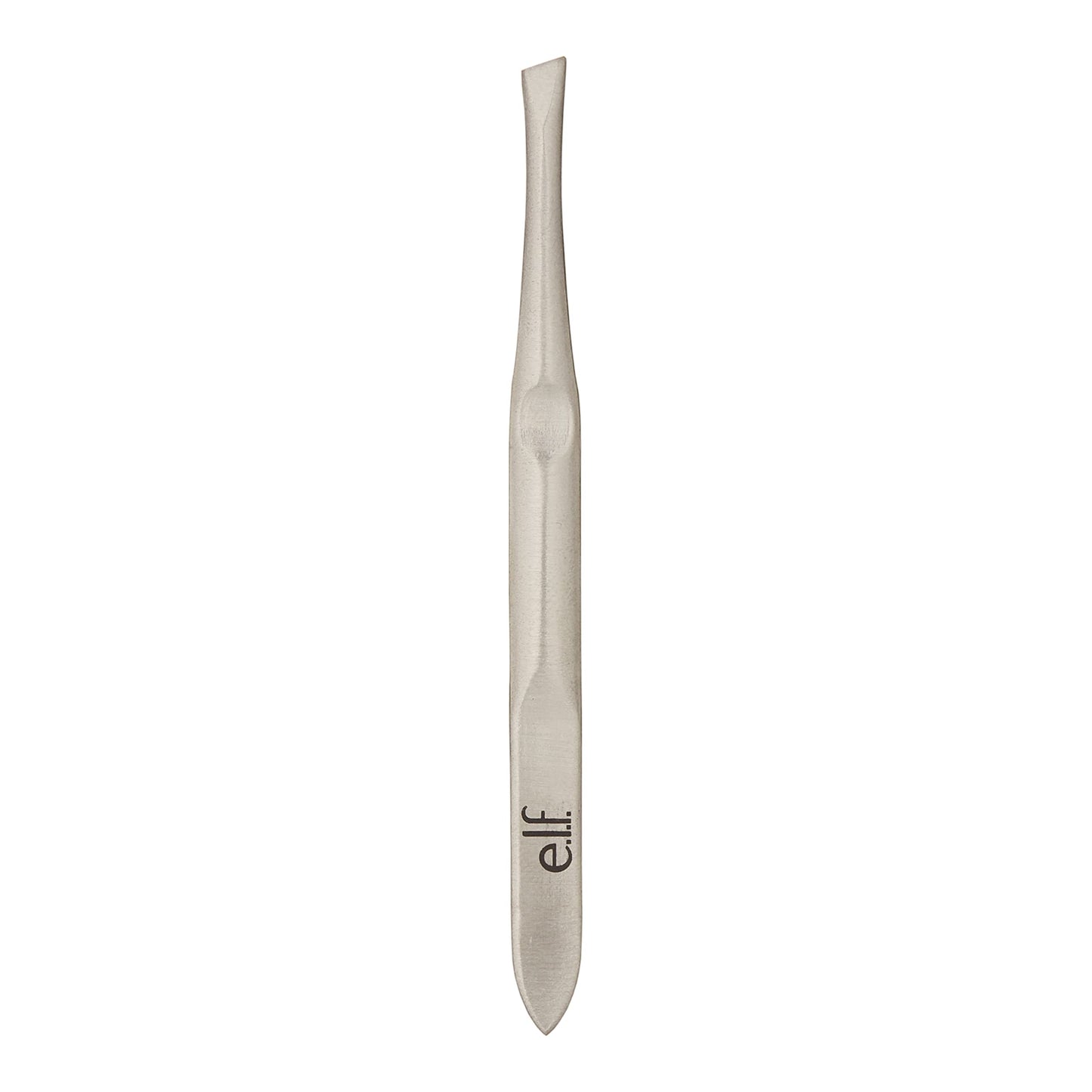 e.l.f. Slant Tweezer, Professional Quality Stainless Steel, Provides a Strong Grip, Removes Hairs Accurately, Shapes, Defines, Easy To Use