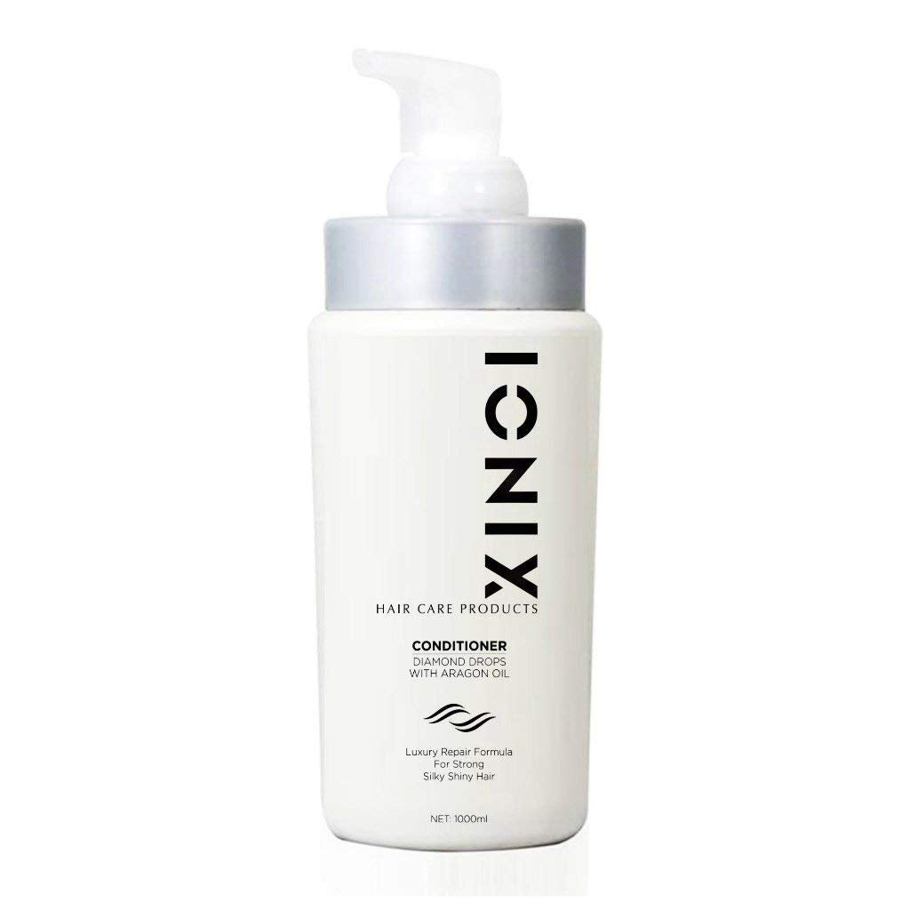 ISO Beauty Ionix Black Diamond Organic Shampoo & Conditioner With Argan Oil (1000ml each) Special Repair Formula