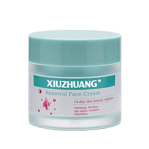 XIUZHUANG Gentle Non-irritating moisturizer face cream for Women - Treats Melasma freckles Dark Spots Shrinks pores Nourishing Facial Care-1.46 fl oz