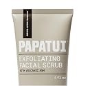 PAPATUI by Dwayne Johnson Men's Face Exfoliating Scrub, Unscented Facial Cleanser, Smooths Skin Texture, Fine Lines & Wrinkles, with Peptides