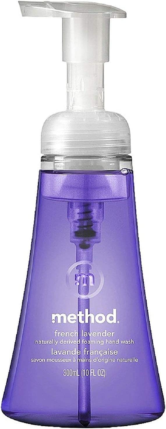 Method Foaming Hand Soap, French Lavender, 10 Fl Oz. (Pack of 5)