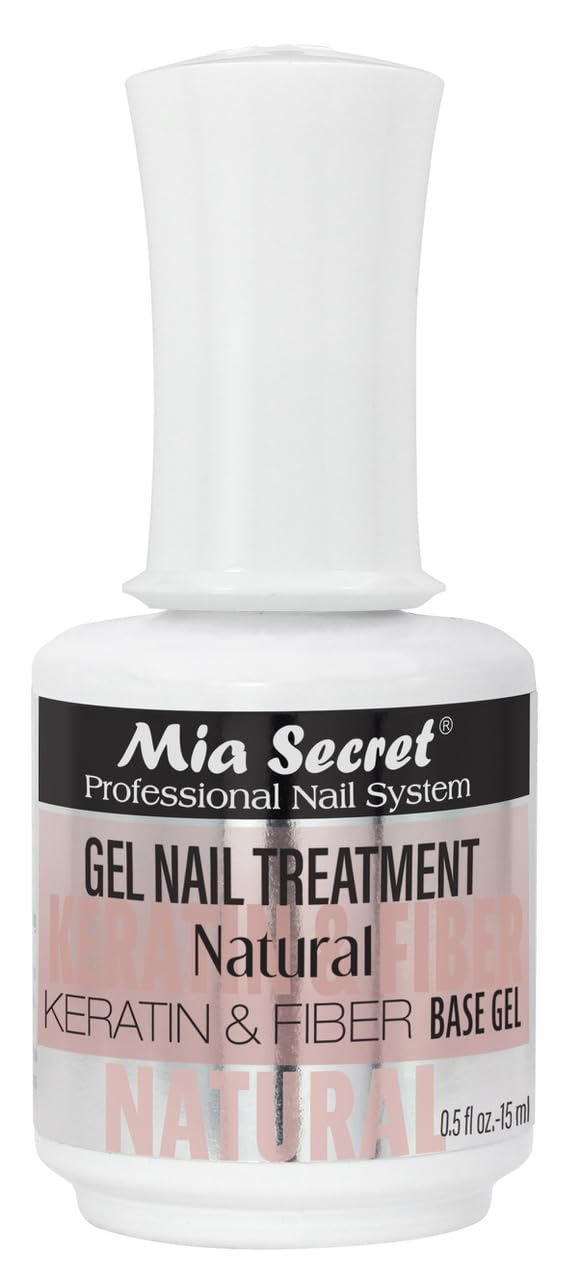 Mia Secret Professional Gel Nail Treatment Keratin Base & Top Gel 0.5 FLoz Beauty & Personal Care Mia Secret