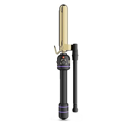 Hot Tools Pro Artist 24K Gold Marcel Iron | Long Lasting Curls, Waves (1 in)