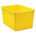Teacher Created Resources® Yellow Plastic Multi-Purpose Bin