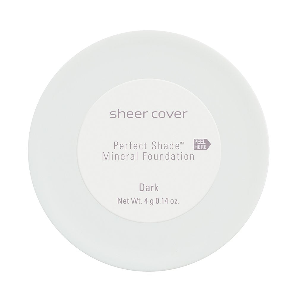 Sheer Cover - Flawless Face Kit - Perfect Shade Mineral Foundation - Conceal & Brighten Highlight Trio - with FREE Foundation Brush and Concealer