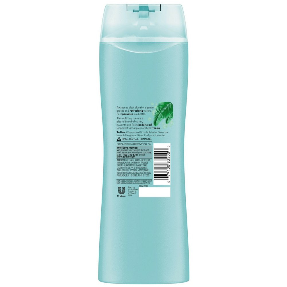Suave Naturals Body Wash - Ocean Breeze - 15 Fl Oz (Pack of 2)
