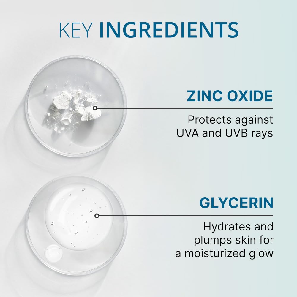 goPure Glow Pure Tinted Mineral SPF 40 PA+++ Face Sunscreen – Dermatologist-Tested Tinted Moisturizer with SPF, Reef-Friendly, Fragrance-Free