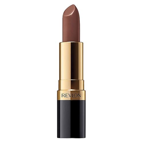 Revlon Super Lustrous Lipstick, with Vitamin E and Avocado Oil, Pearl Lipstick in Brown, 315 Iced Mocha, 0.15 oz (Pack of 2)