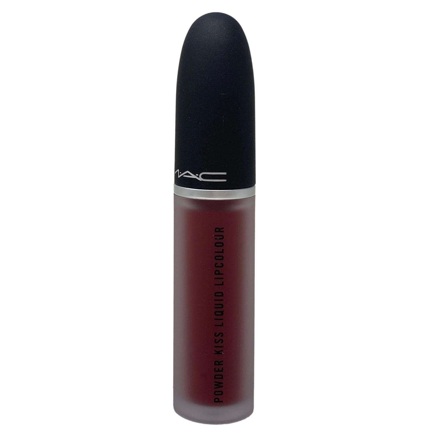 MAC Cosmetics Powder Kiss Liquid Lipcolour - 977 Fashion Emergency (Intense rose brown) .17 oz / 5 ml