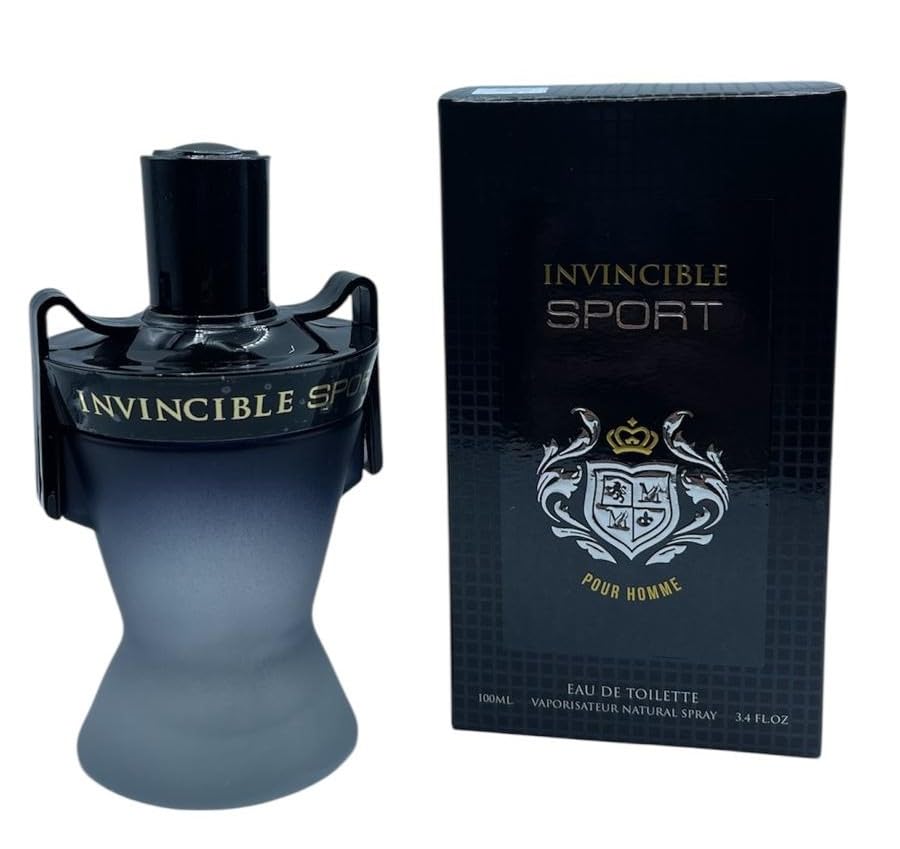 MCH BEAUTY LLC Invincible Platinum Men's Cologne 3.4 Fl. Oz. Eau de Toilette Spray (Sport)