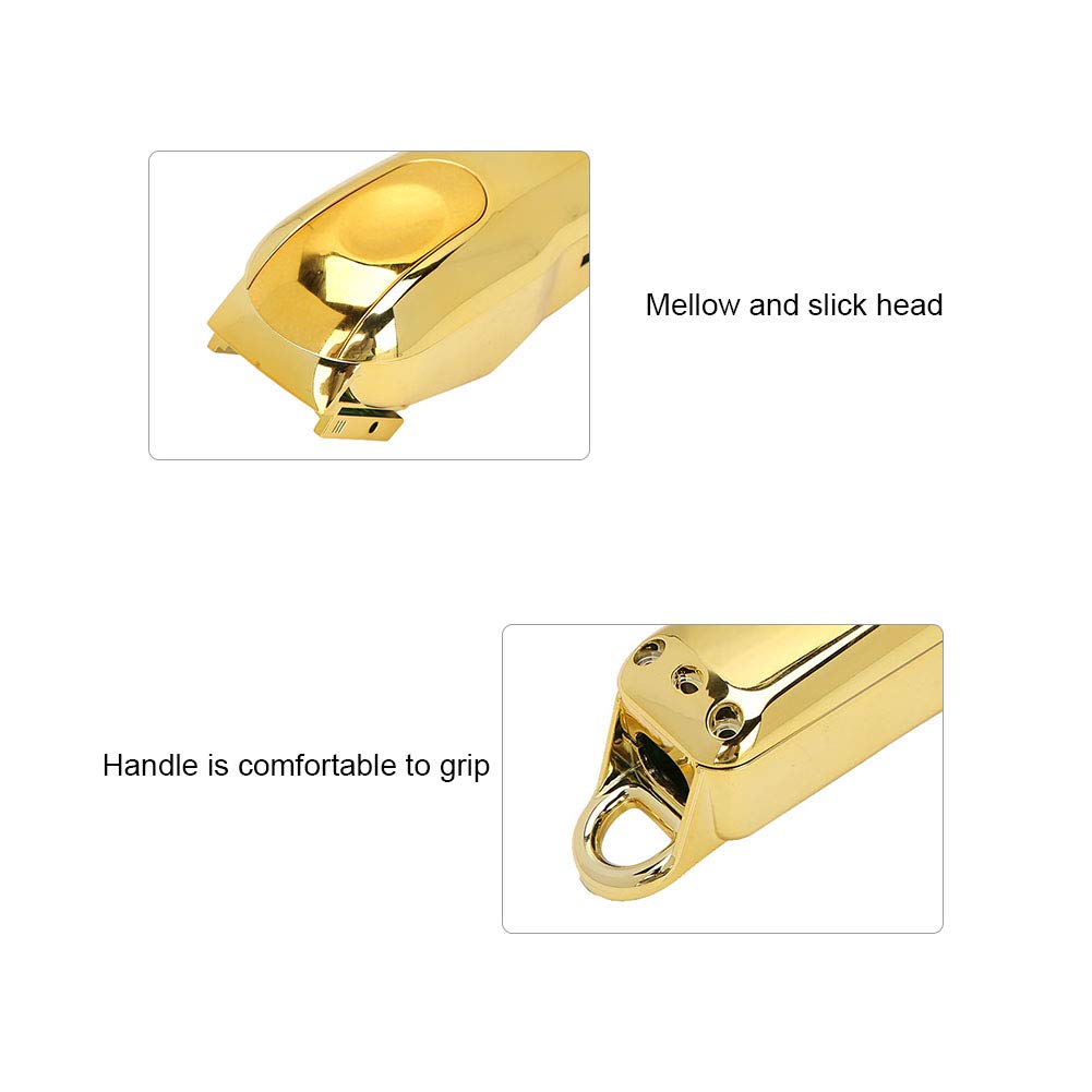 Rotekt1740 Hair Clipper Housing Cover, Hair Clipper Replacement Cover, Electric Hair Cutter Trimmer Cover Shell for 8418/8591 (Gold) Beauty and Personal Care Rotekt1740