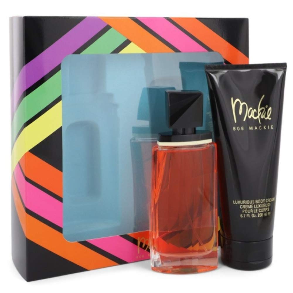 Mackie by Bob Mackie Women’s Gift Set - 3.4 Oz Eau De Toilette Perfume Spray & 6.7 Oz Body Lotion Gift Set for Her - Designer Fragrance with Oriental