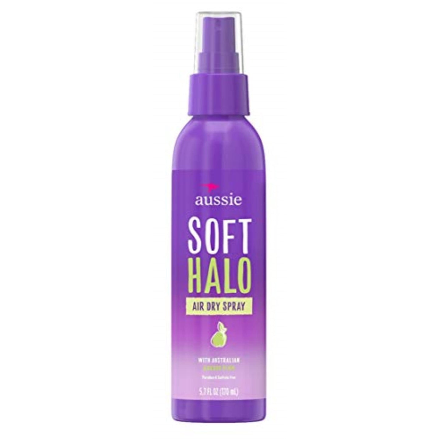 Aussie Soft Halo Air Dry Spray 5.7 Ounce (170ml) (Pack of 3)