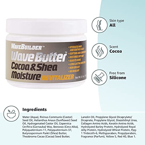 WAVEBUILDER Cocoa & Shea Wave Butter Moisture Revitalizer