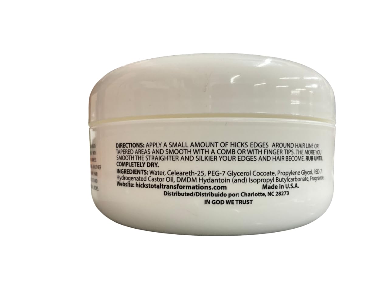 Hicks Total Transformations Hicks Edges Pomade 4 Oz,Pack of 2