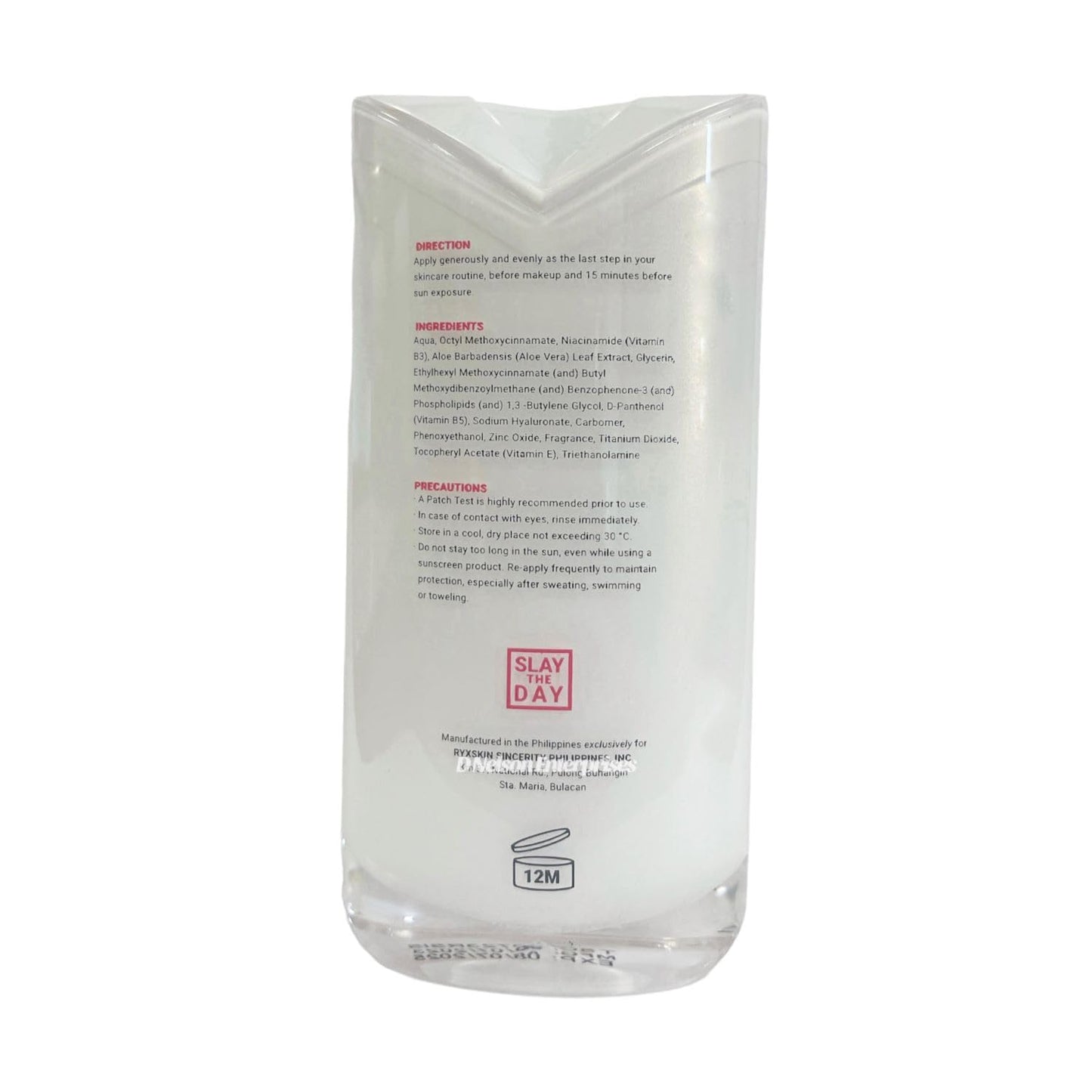 Ryxskin Ryx Skin Invisible Sunshield Sunscreen Anti-Blue Light Technology SPF 40 PA+++, 50ml, Small
