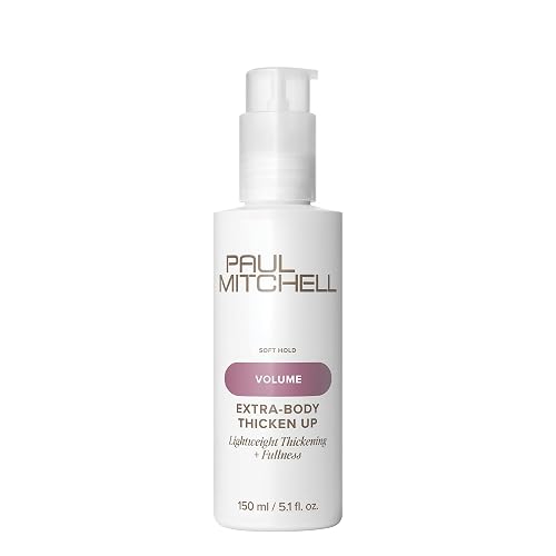 Paul Mitchell Extra-Body Thicken Up Styling Liquid, Lightweight Formula, Adds Fullness, For Fine Hair, 5.1 oz