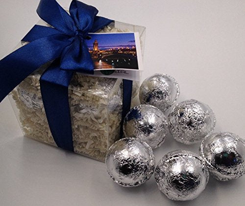 Spa Pure Paris Bath Bombs: PARIS TWILIGHT GIFT SET with 6 Bath Bomb Fizzies with Shea, Mango & Cocoa Butter, Ultra Moisturizing (14 Oz) Great for Dry…