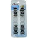 Scunci Mini Oval Topped Jaw Clip 12 Count44; Pack Of 3