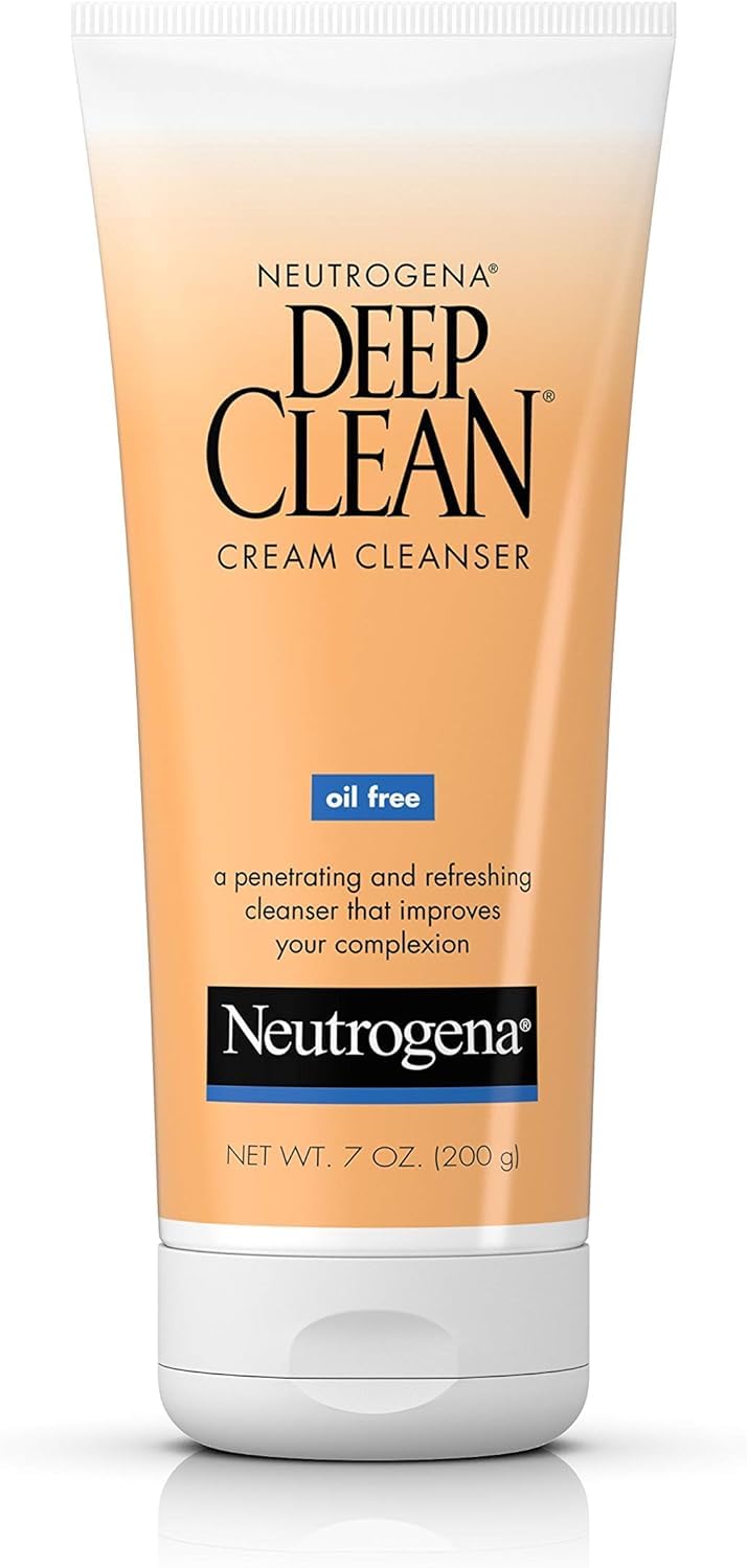 Neutrogena Deep Clean Cream Cleanser 7 oz (Pack of 12)