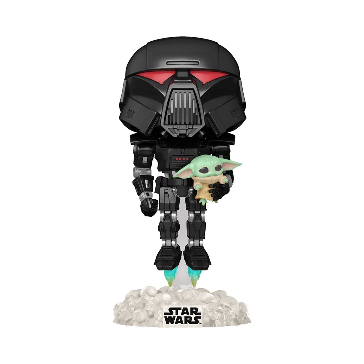 Pop Vinyl - Star Wars - Dark Trooper with Grogu 488 Black