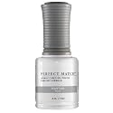 LeChat - Perfect Match Gel Polish - Martini - Misty Silver with Frost Finish - (0.5 Ounce) - Easy Application - Soak Off Formula Beauty & Personal Care LECHAT