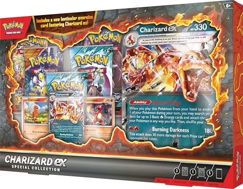 Pokemon TCG: Charizard ex Special Collection - 5 Packs, Promos