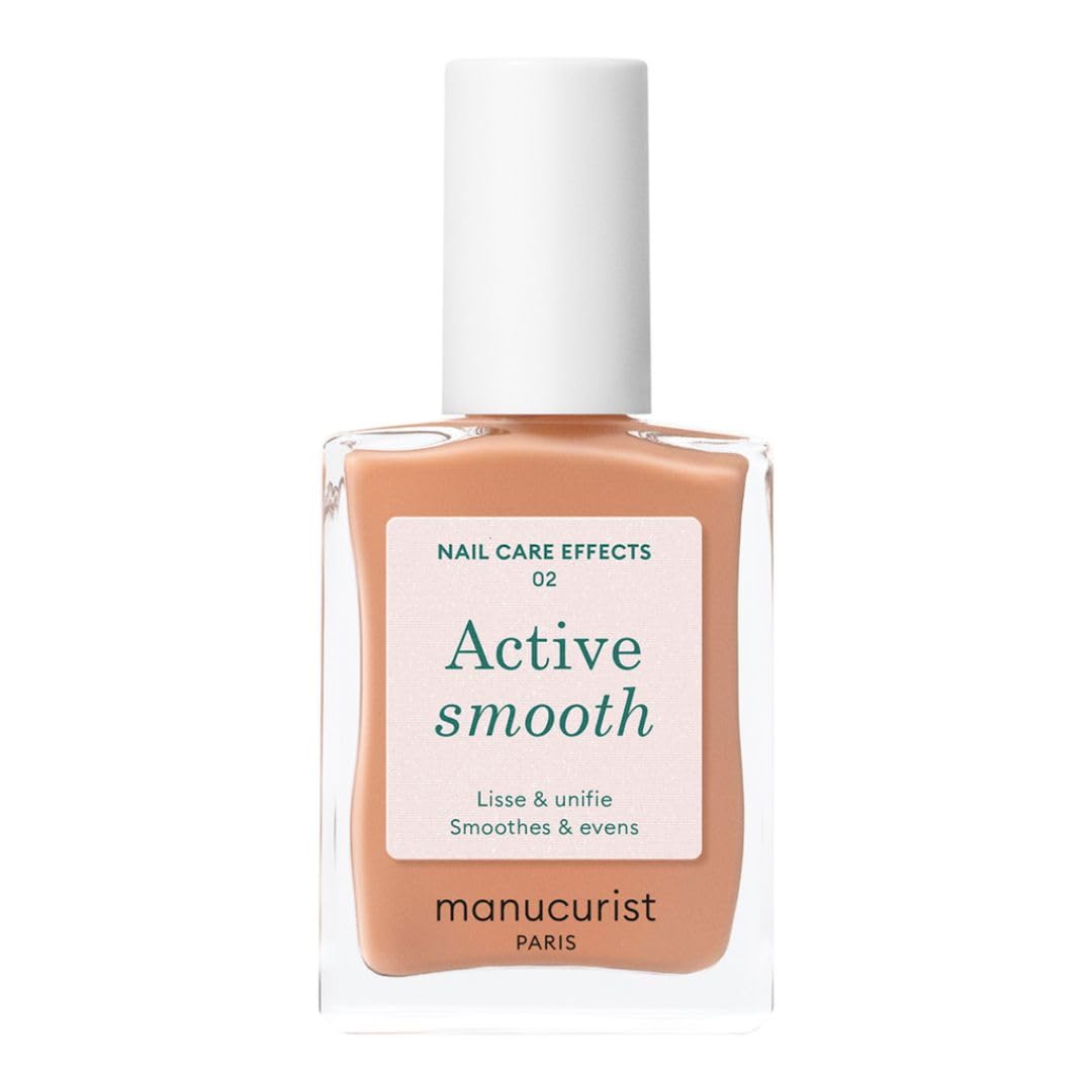 Manucurist Active Smooth 02 Nail Concealer Polish & Care - 2 in 1 Nude Nail Polish : Nail Strengthener and Growth - Nail Concealer - Ridge Filler Beauty and Personal Care Manucurist Default Title