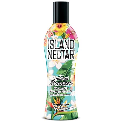 Supre Island Nectar Natural Bronzer Coconut & Papaya Extracts with Colorburst Complex 8oz