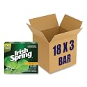 Irish Spring Original Deodorant Bar Soap, 11.25 Ounce - 3 per Pack - 18 Packs per case.