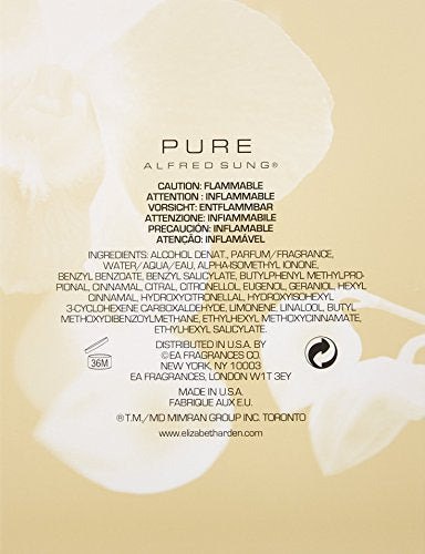 Alfred Sung Pure for Women, Eau De Parfum Spray, 3.4 fl oz